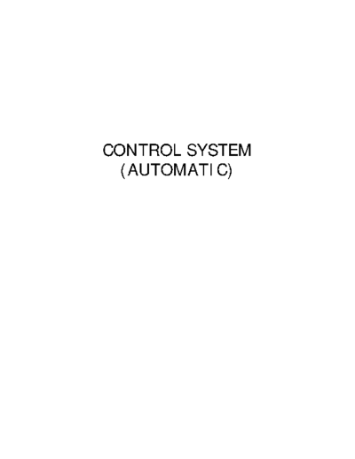CS(a) Control Sys Auto