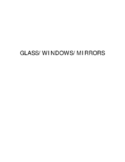 GW Glass-Win-Mir