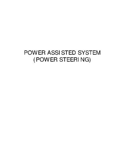PS Power Assisted Sys