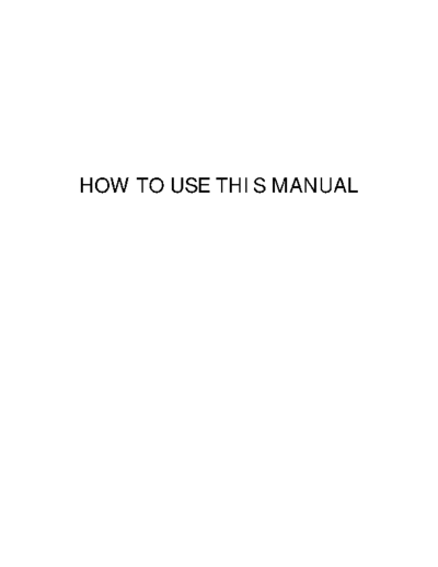 HU How to Use