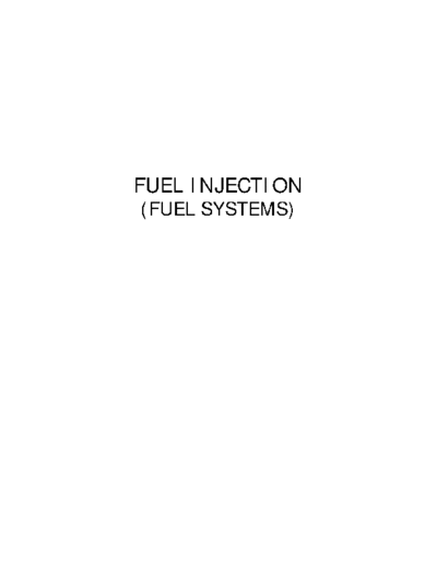FU(H4SO) Fuel Injection