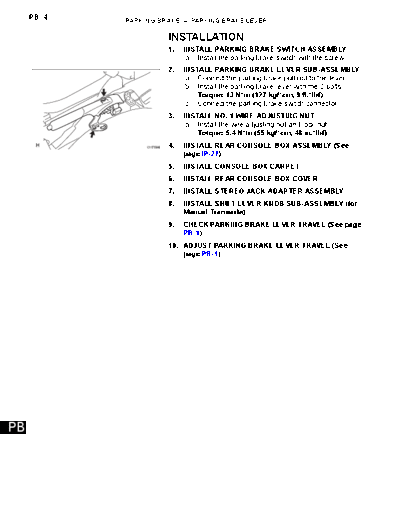 24 - Parking Brake