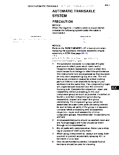 Automatic Transaxle