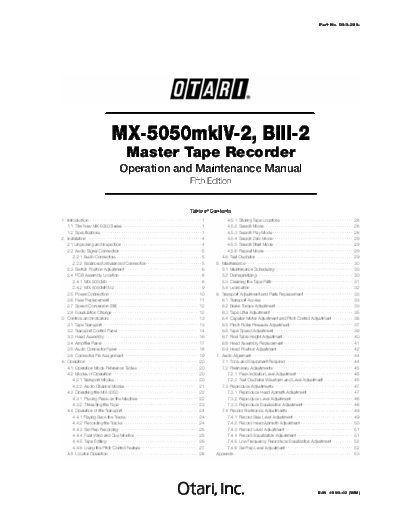 hfe_otari_mx-5050_iv-2_biii-2_op_maintenance_en