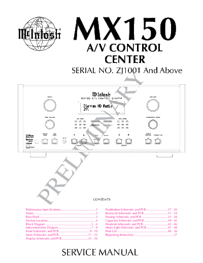 hfe_mcintosh_mx150_service_prelim_en