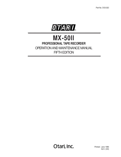 hfe_otari_mx-50_ii_op_service