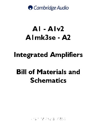 hfe_cambridge_audio_a1_a2_parts_list_schematics