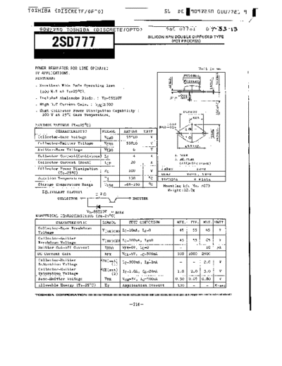 2sd777