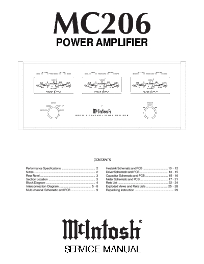 hfe_mcintosh_mc206_service