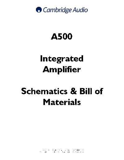 hfe_cambridge_audio_a500_schematics_parts_list