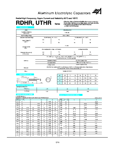 RG-Allen [radial] RDHR-UTHR Series