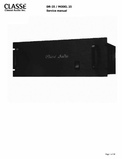 hfe_classe_audio_dr-25_service
