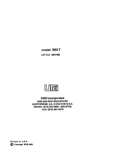 UREI-565T