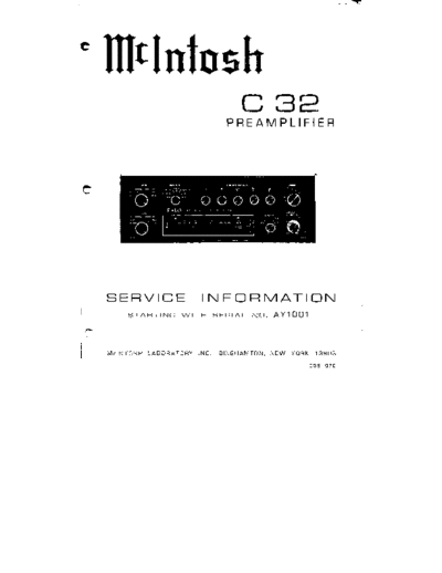 hfe_mcintosh_c32_service