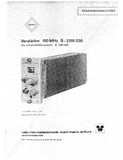 RFT_S-2201.030_Verstarker-100MHz
