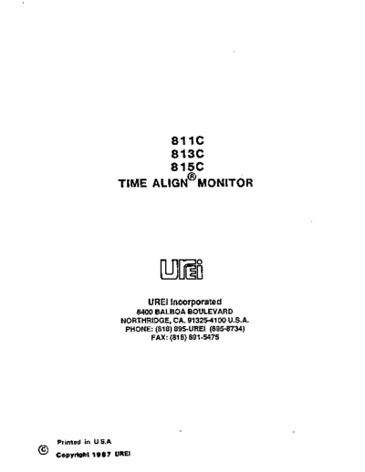 UREI811C_813C_815C