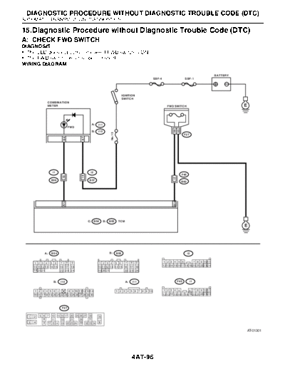 15. Diagnostic Procedure without Diagnostic Trouble Code (DT