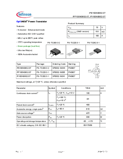 ipp100n08s2-07_ipb100n08s2-07_ipi100n08s2-07_green