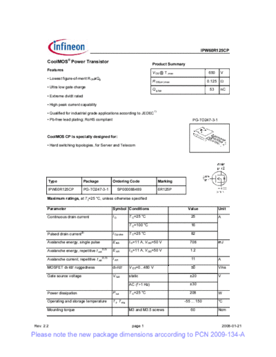 ipw60r125cp_rev2[1].2_pcn