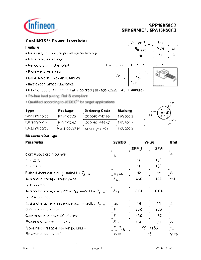 spp16n50c3_spi16n50c3_spa16n50c3_rev[1].3.2