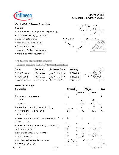 spp21n50c3_spi21n50c3_spa21n50c3
