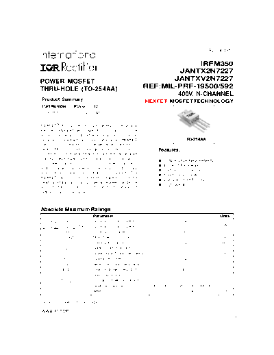irfm350