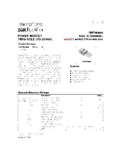 irfm460