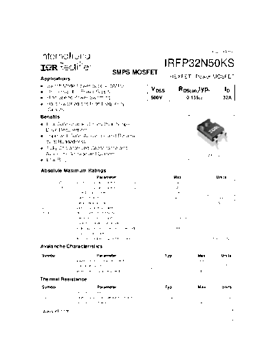 irfp32n50ks