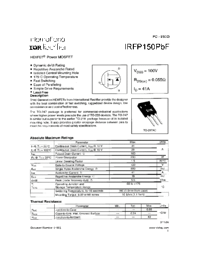 irfp150pbf