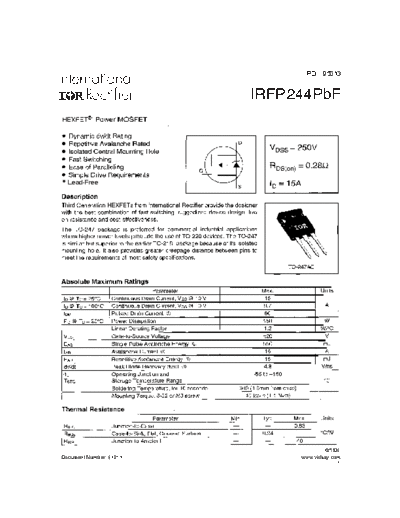 irfp244pbf