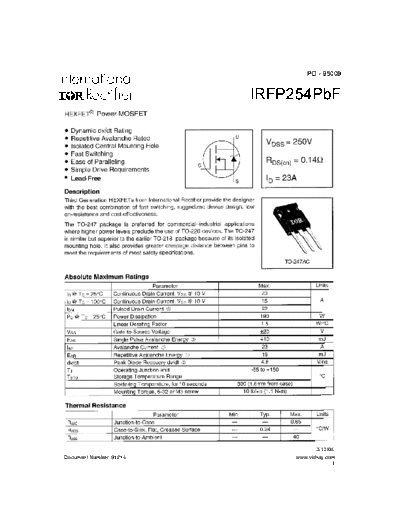 irfp254pbf