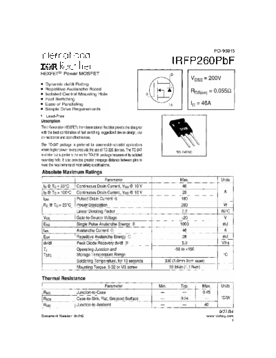 irfp260pbf