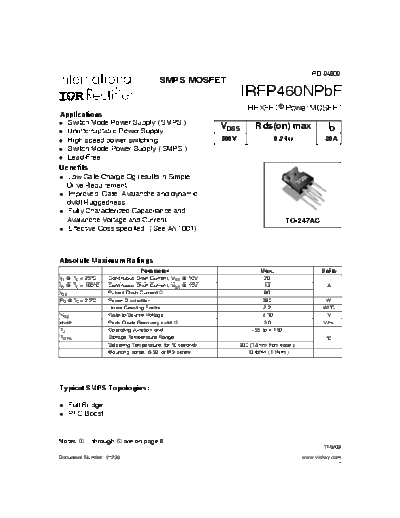irfp460npbf