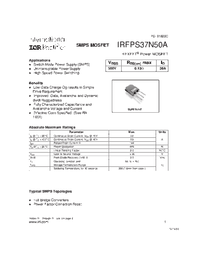 irfps37n50a