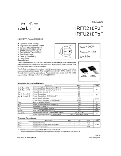 irfr210pbf_irfu210pbf