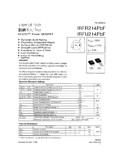 irfr214pbf_irfu214pbf