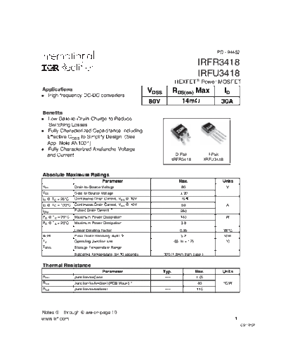 irfr3418