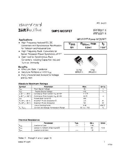 irfr3711