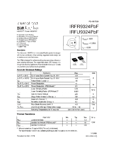 irfr9024pbf_irfu9024pbf