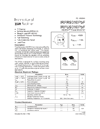 irfr9310_irfu9310