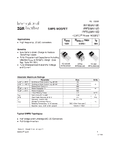irfs59n10d