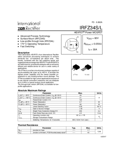 irfz34s