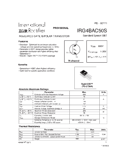 irg4bac50s