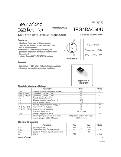 irg4bac50u