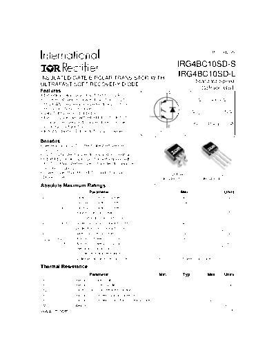 irg4bc10sd-s