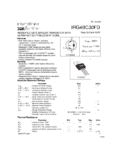 irg4bc30fd