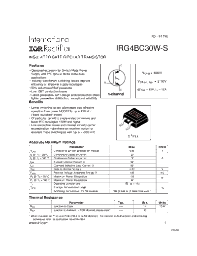 irg4bc30w-s