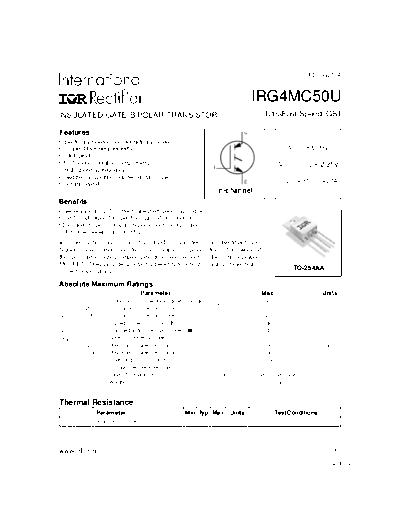 irg4mc50u