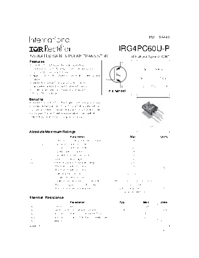 irg4pc60u-p