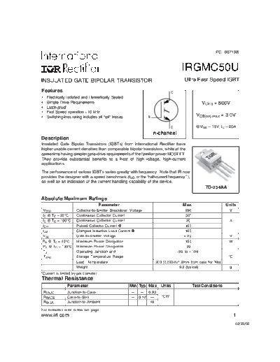 irgmc50u